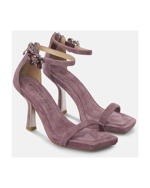Alma En Pena. Pink High Heel Sandals