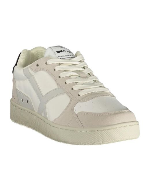 Gas White Sneakers for men