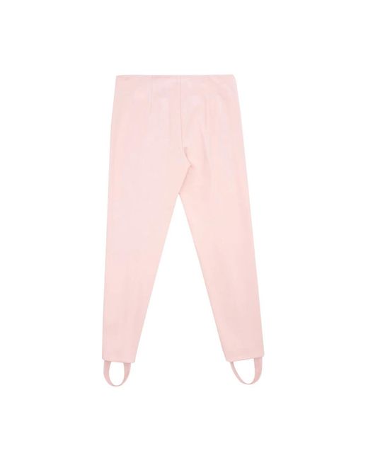 Lardini Pink Slim-Fit Trousers