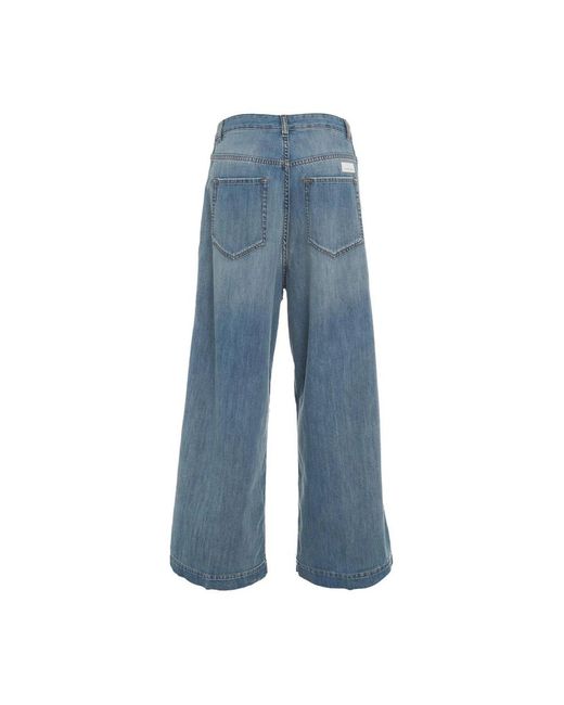 Nine:inthe:morning Blue Wide Jeans