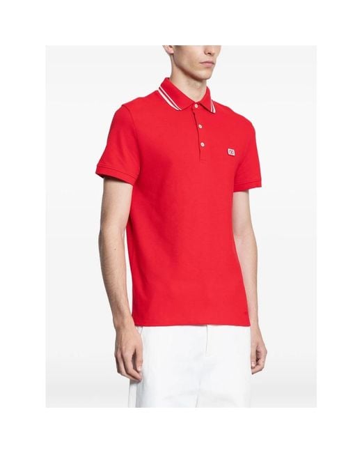 Valentino Red Polo Shirts for men