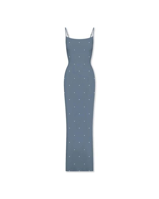 Maxi Dresses Mc2 Saint Barth de color Blue
