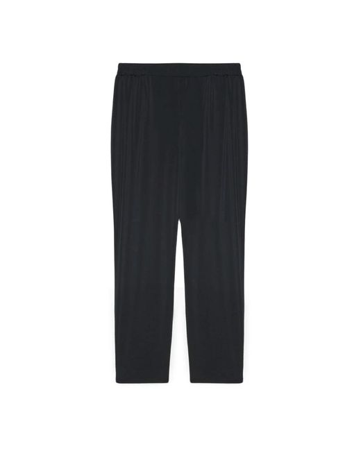 Straight Trousers di FIORELLA RUBINO in Black