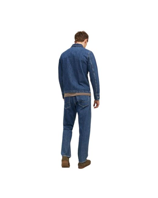 Jack & Jones Blue Denim Jackets for men