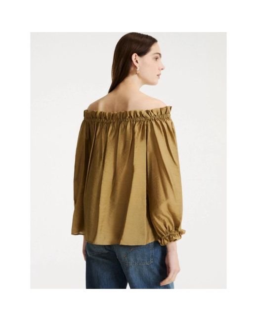 Blouses Marella de color Natural