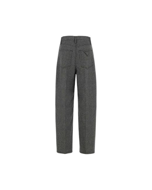 Prada Gray Tapered Trousers