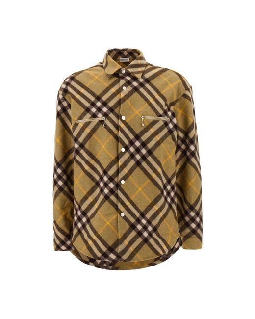 Burberry Metallic Light Jackets for men