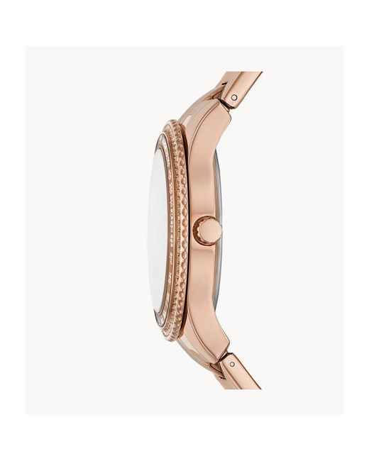 Accessories > watches Fossil en coloris Brown