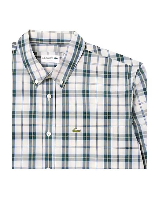 Lacoste Blue Casual Shirts for men