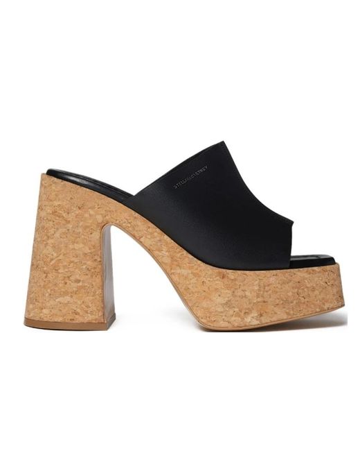 Stella McCartney Blue Heeled Mules