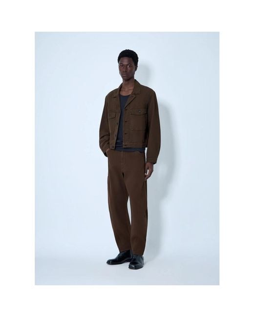 Lemaire Brown Light Jackets for men