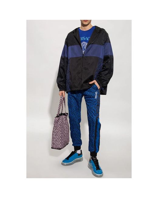 Versace Blue Sweatpants for men