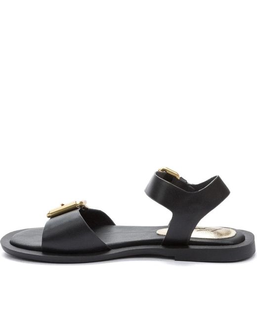 Flat Sandals Keddo en coloris Black