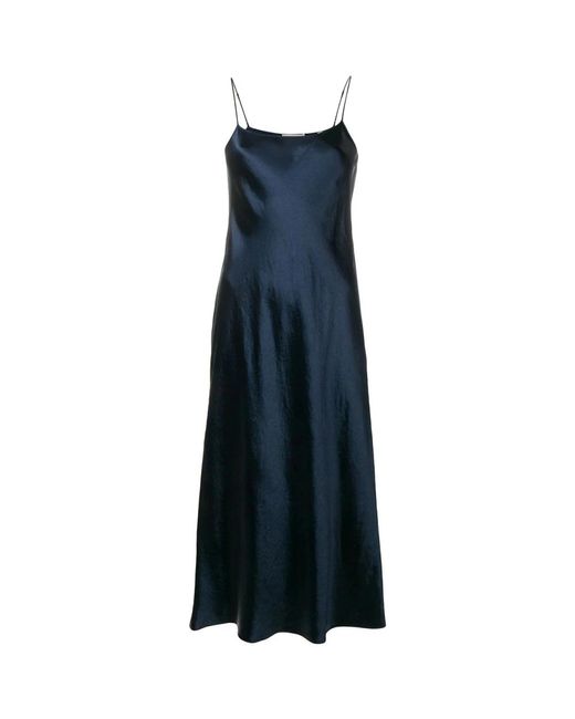 Midi Dresses di Vince in Blue