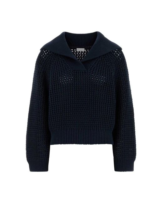 Brunello Cucinelli Sweater in het Blue