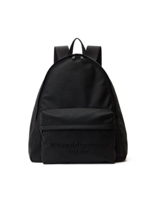 Alexander Wang Black Schwarzer punch rucksack