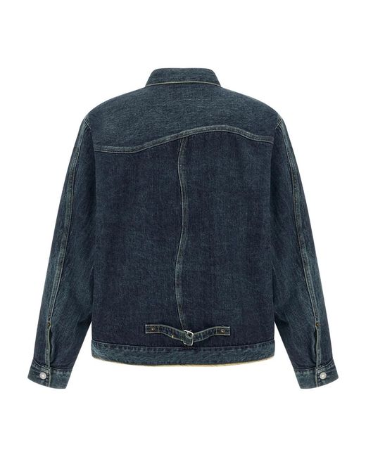 Denim Jackets Undercover de hombre de color Blue