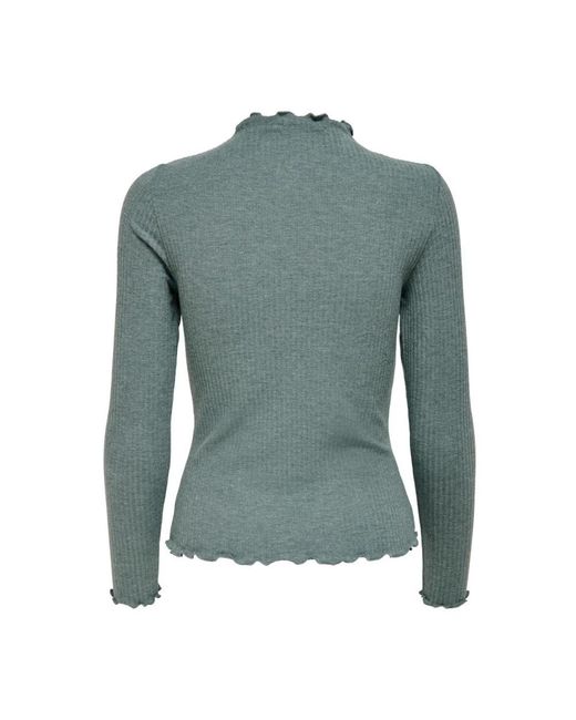 ONLY Green Long Sleeve T-Shirts