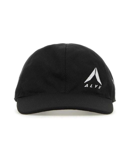 1017 ALYX 9SM Accessoires ,Zwart ,Polyester Zwarte Polyester Baseballpet in het Black voor heren