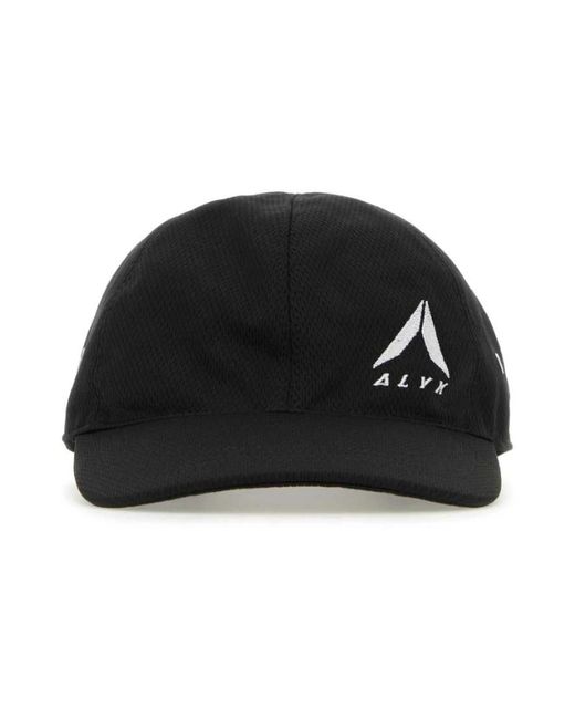 1017 ALYX 9SM Schwarze polyester-baseballkappe in Black für Herren