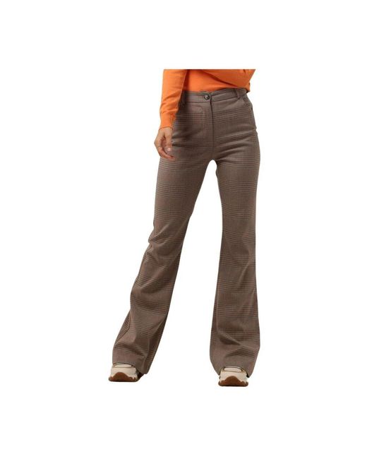 Silvian Heach Brown Braune Hose Ettadhem
