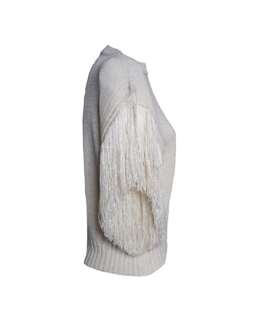 Akep Gray Round-Neck Knitwear