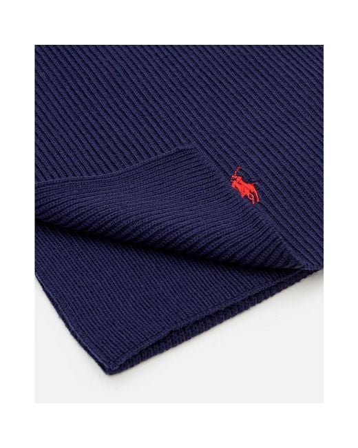 Polo Ralph Lauren Blue Winter Scarves for men