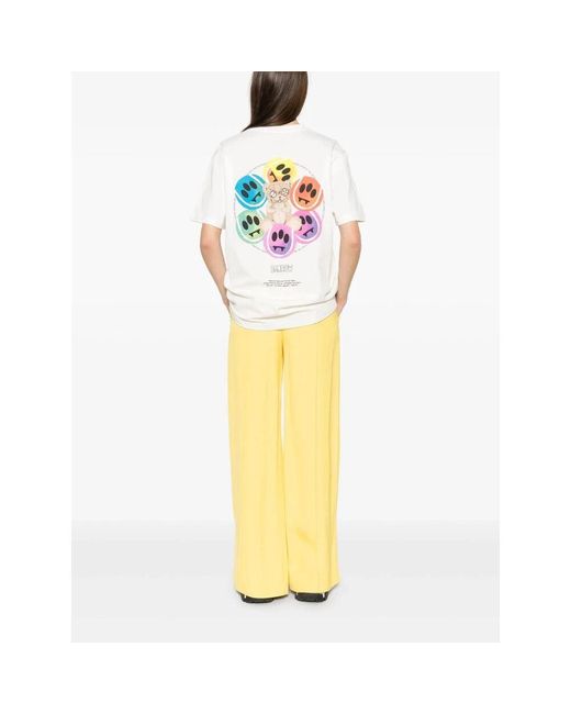 T-Shirts di Barrow in White da Uomo