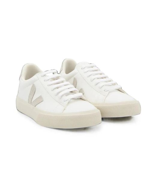 Veja Campo Chromefree Leder in White für Herren
