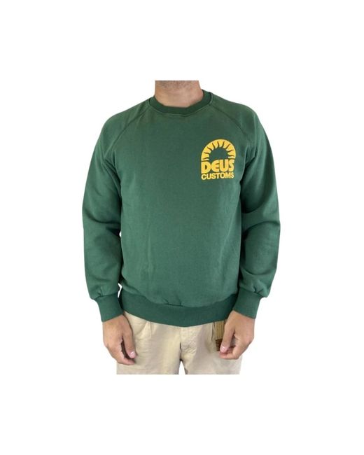 Sweatshirts Deus Ex Machina de hombre de color Green