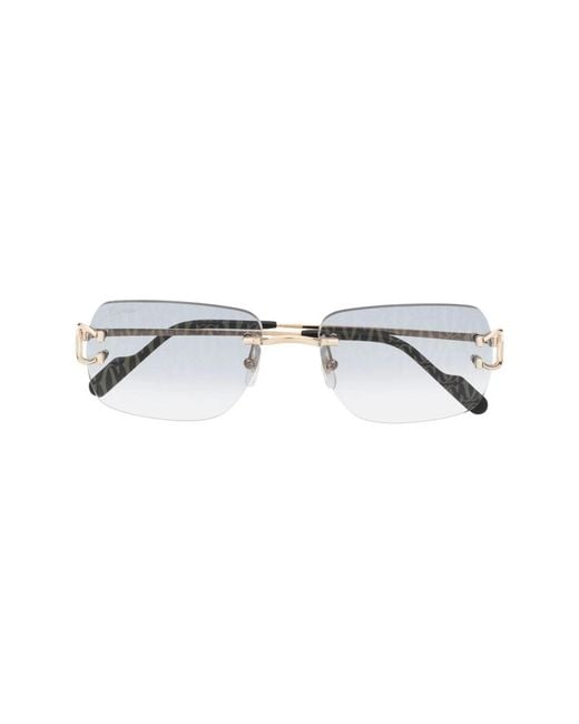 Cartier Metallic Sunglasses for men