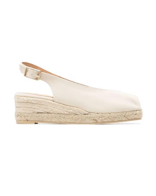 Castaner White Wedges