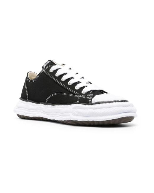 Maison Mihara Yasuhiro Black Sneakers for men