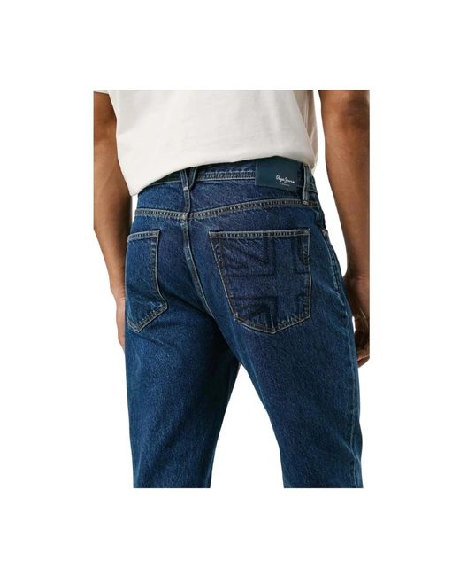 Pepe Jeans Blue Slim Fit Jeans for men