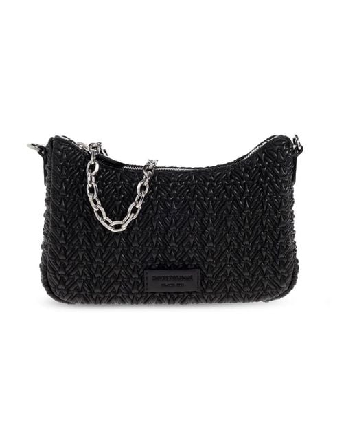 Emporio Armani Black Shoulder Bags