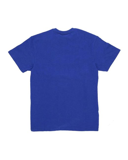 Mitchell & Ness Tops ,Blauw ,Katoen Stlblu Legendarische Slub Tee Korte Mouw in het Blue voor heren