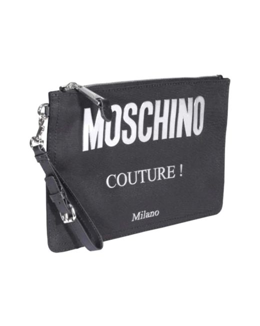 Moschino Black Clutches