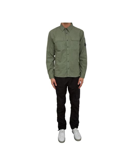 C P Company Green Casual Shirts for men