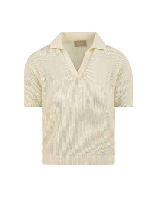 V-Neck Knitwear Drumohr en coloris Natural
