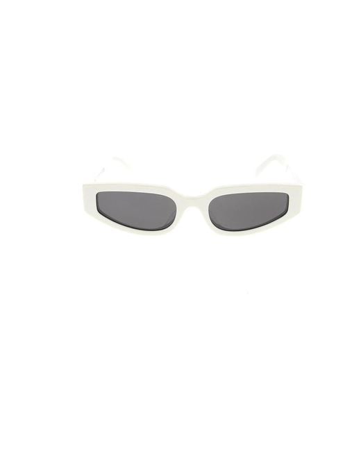 Céline White Sunglasses