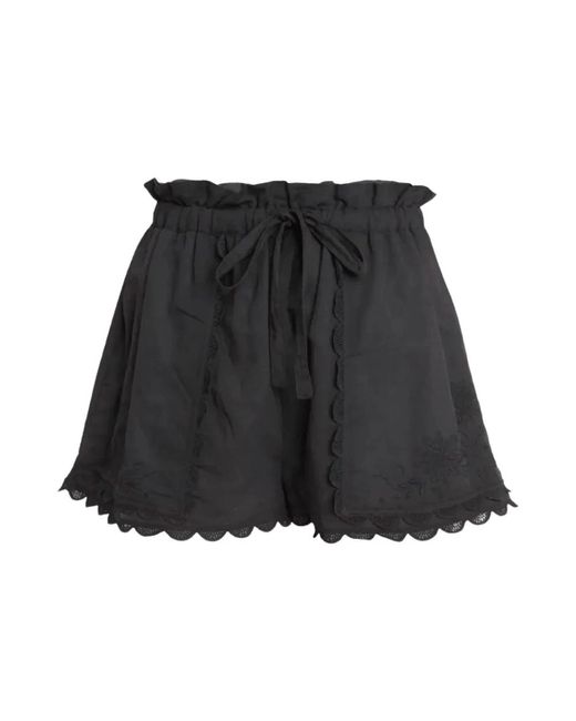 Short shorts Ulla Johnson de color Black