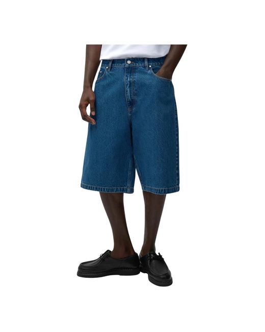 Arte' Blue Denim Shorts for men