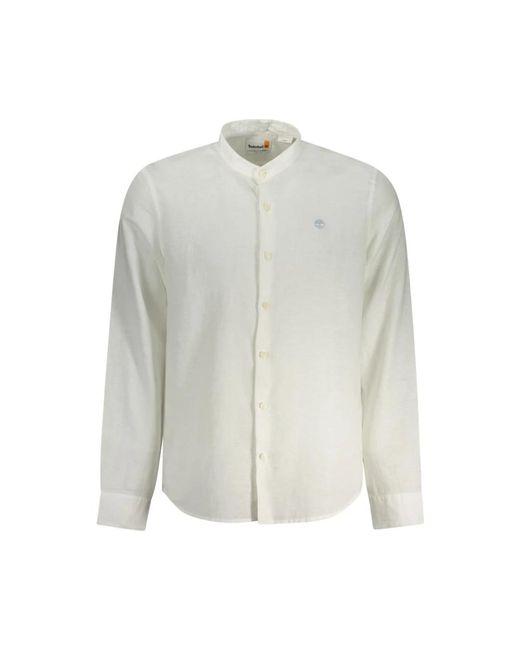 Timberland White Casual Shirts for men
