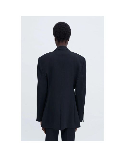 Filippa K Blue Moderner Sanduhr-Blazer