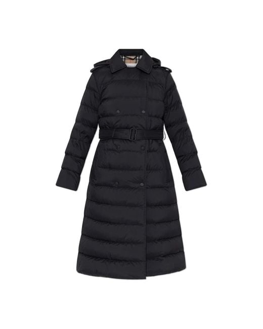 Burberry Black Down Coats