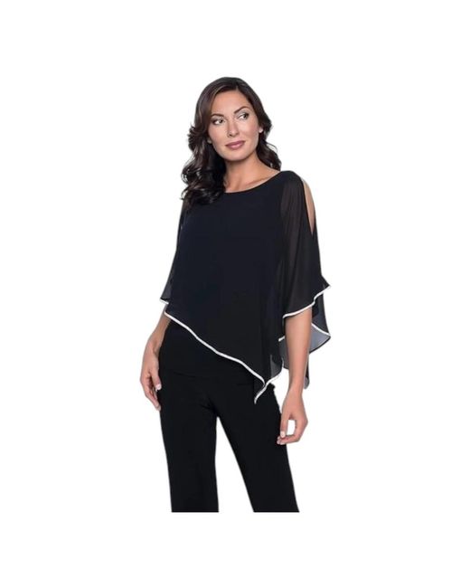 FRANK LYMAN Black Blouses