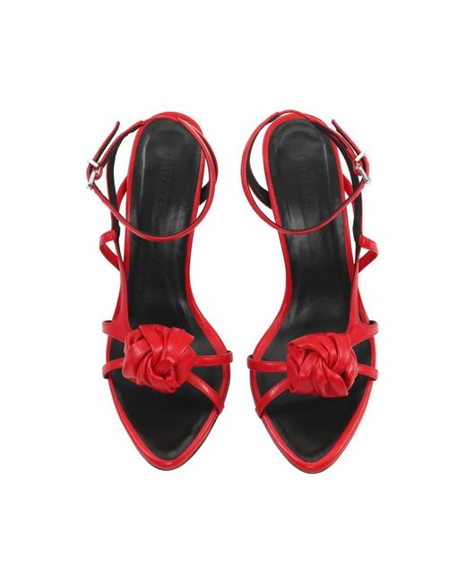 ROTATE BIRGER CHRISTENSEN Red High Heel Sandals
