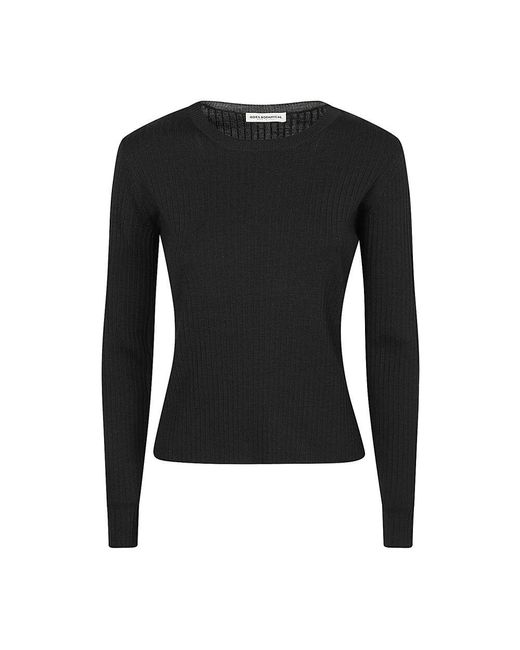 GOES BOTANICAL Black Round-Neck Knitwear