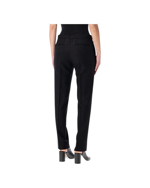 Maison Margiela Blue Slim-Fit Trousers