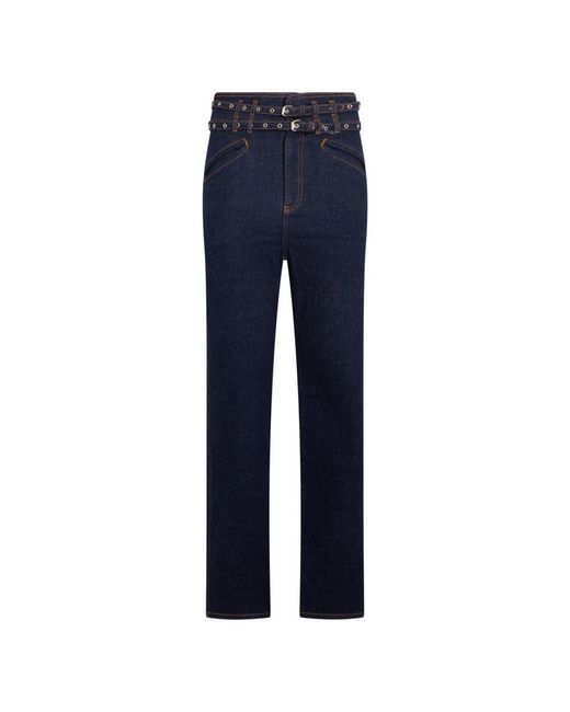 Philosophy Di Lorenzo Serafini Blue Straight Fit Jeans